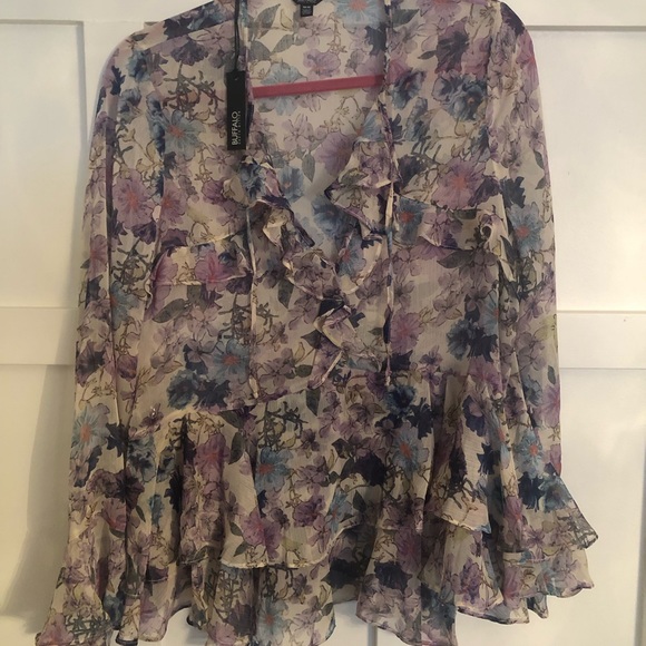 Sheer chiffon blouse by Buffalo - Picture 5 of 5